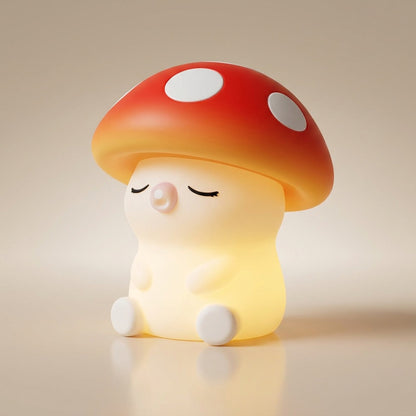 Squishy Mushroom Night Light