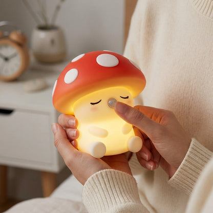 Squishy Mushroom Night Light