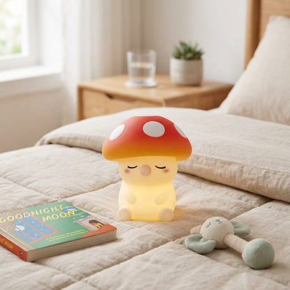 Squishy Mushroom Night Light