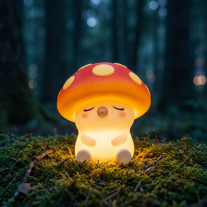 Squishy Mushroom Night Light